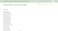 Desktop Screenshot of healthcareprivatelabel.com